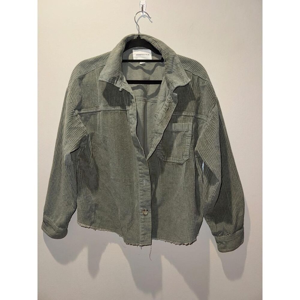 Aeropostale Women's Green Cardigan